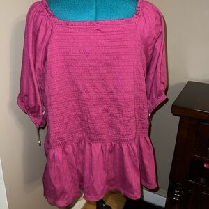 NWT Old Navy Deep Redish shirt